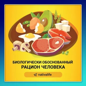 БИОЛОГИЧЕСКИ ОБОСНОВАННЫЙ РАЦИОН ЧЕЛОВЕКА